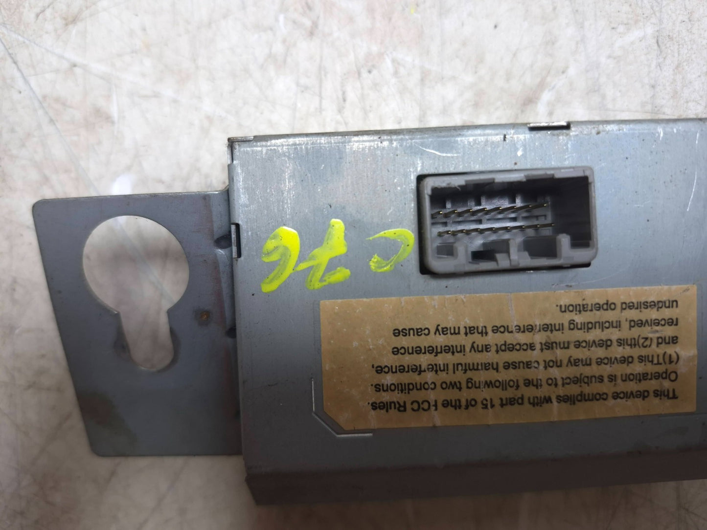 2008 Acura Tl  Active Noise Control Unit  OEM