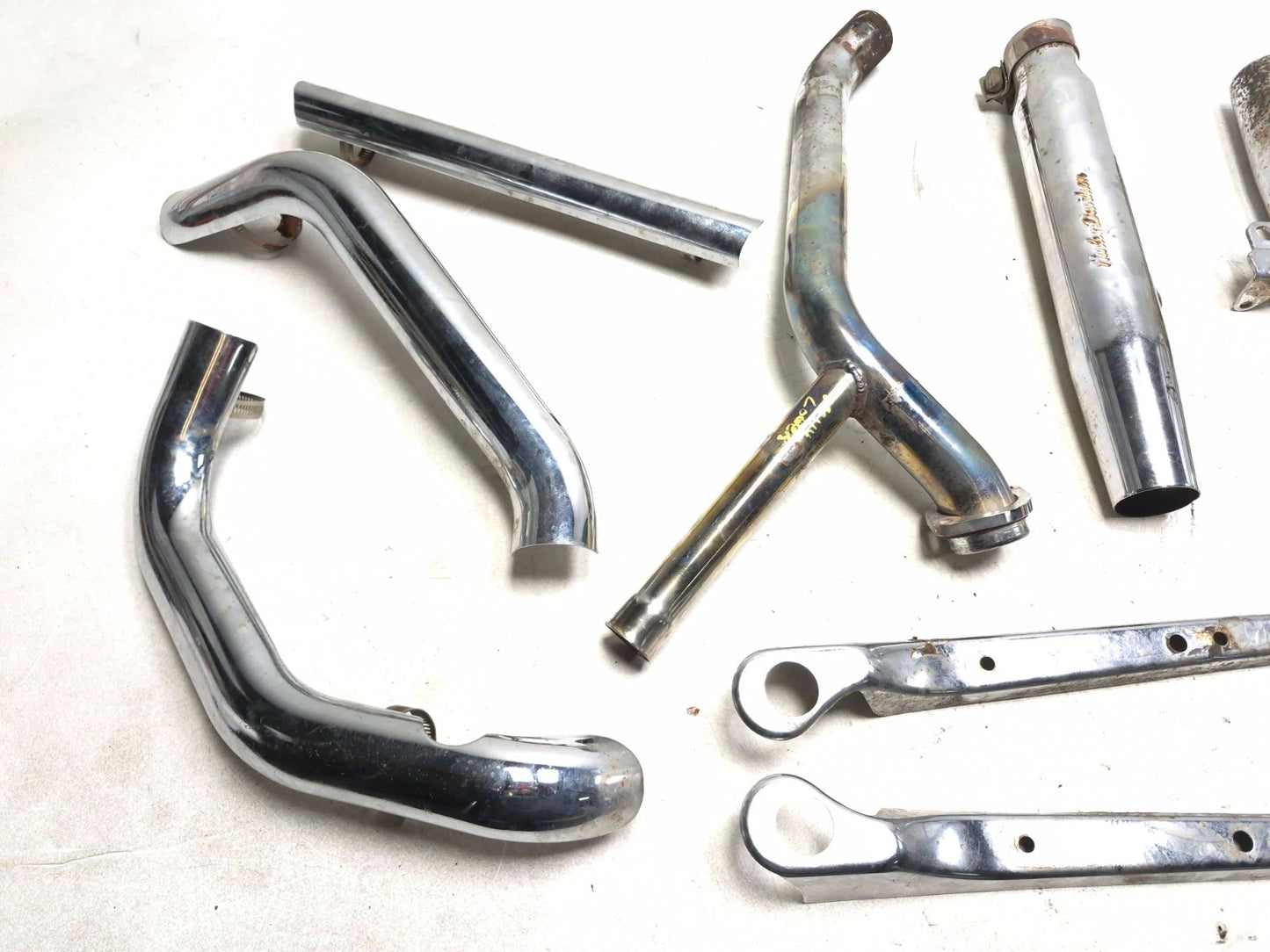 1997 Harley-davidson Sportster Xl883 Exhaust System Pipe & Muffler OEM