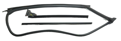 2021 Tesla Model 3 Front Door Window Belt Molding & Body Seal Driver Side Setoem