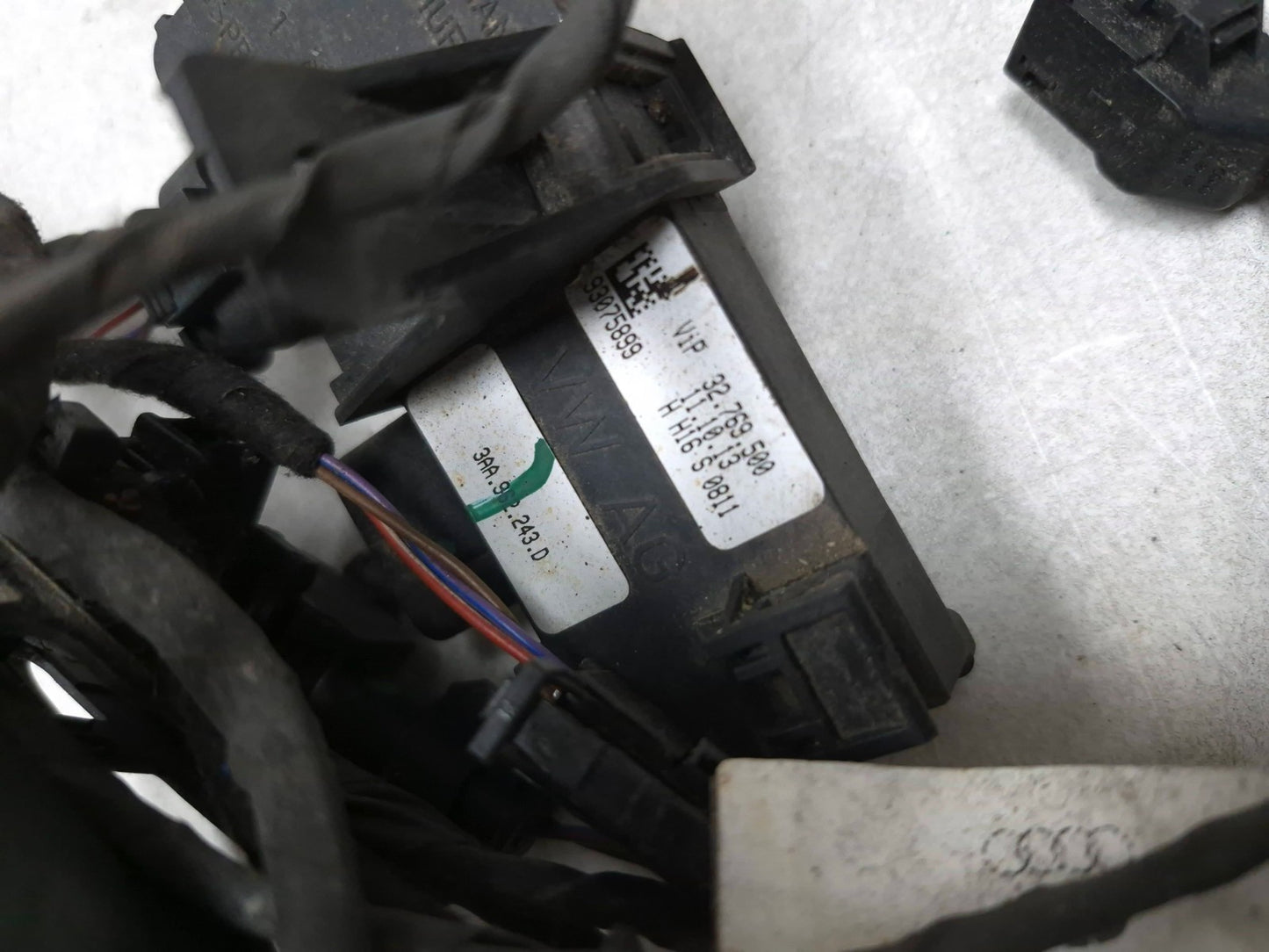 2014 Audi A6 Rear Parking Aid System Wire Harness W/sensor Assy OEM