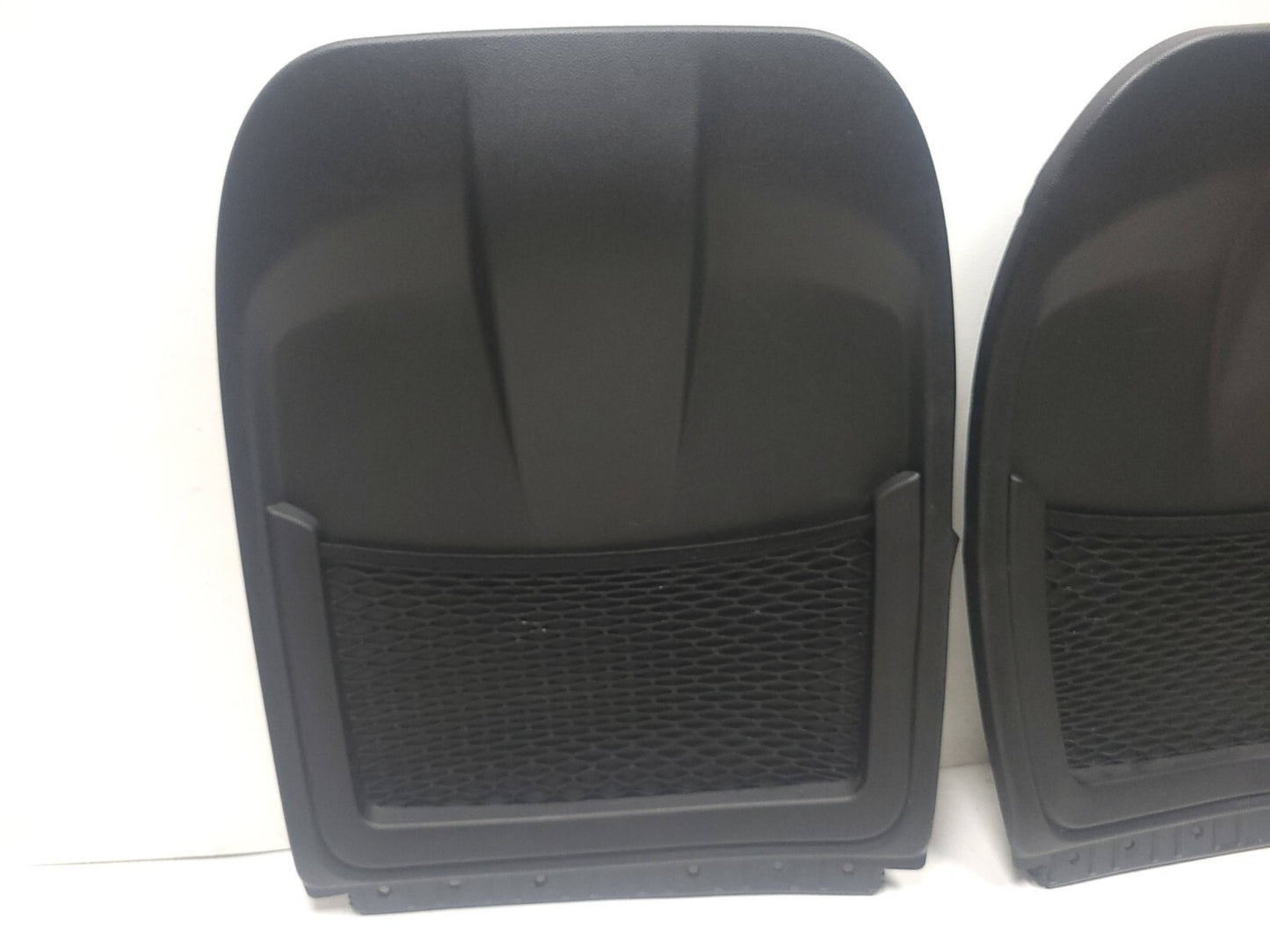 2017 Alfa Romeo Stelvio Front Seat Back Rear cover trim pair OEM