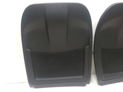 2017 Alfa Romeo Stelvio Front Seat Back Rear cover trim pair OEM