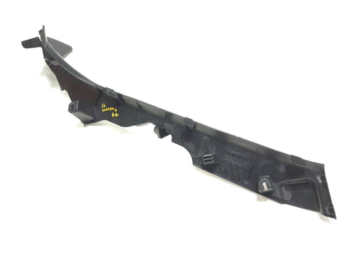 2016 Mazda 6 Rear Quarter Trim Panel Lower Left Driver Side Ghk168770b02 OEM