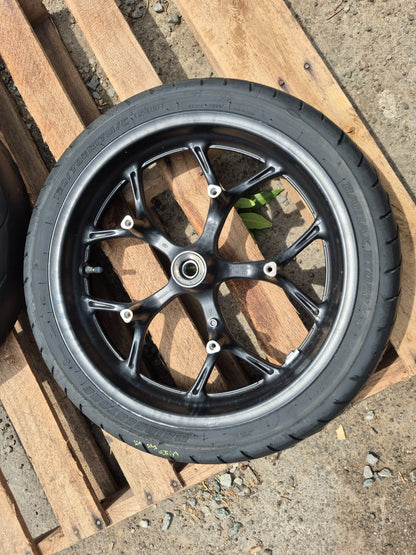 2015 Honda Ctx700n Wheel Rim & Tire Front & Rear *straight* OEM