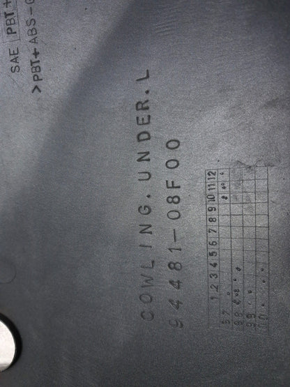 2001 Suzuki Gsx 750f Katana Right & Left Lower Belly Fairing Cover Pair OEM