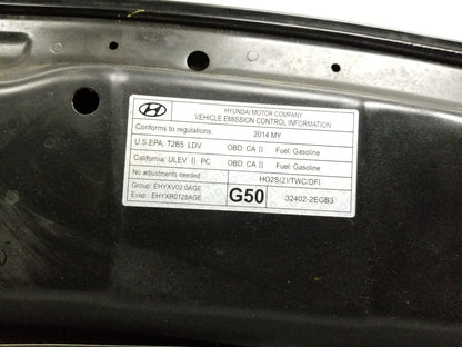 14 15 16 17 Hyundai Elantra Gt Hood Bonnet OEM *black Noir Pearl*  ✅