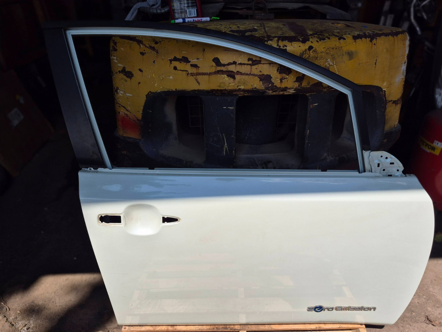 2012 Nissan Leaf Front  Door Shell Passenger Right OEM
