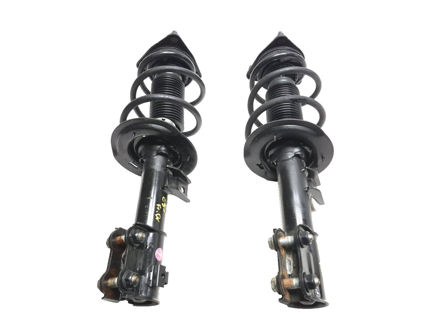 2013 Hyundai Genesis Coupe Front Shock Strut Absorber With Spring Pair OEM