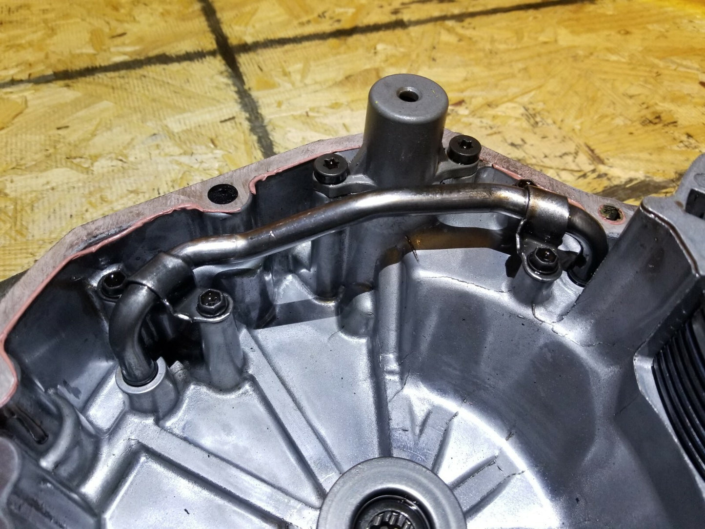 2007 Volvo S40 2.4l Automatic Transmission Cover OEM
