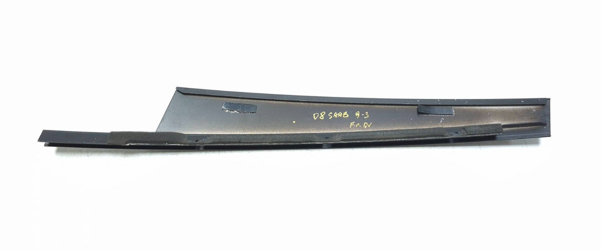 2008 Saab 9-3 Front Door B Pillar Aplique Molding Left Driver Side 12843481 OEM