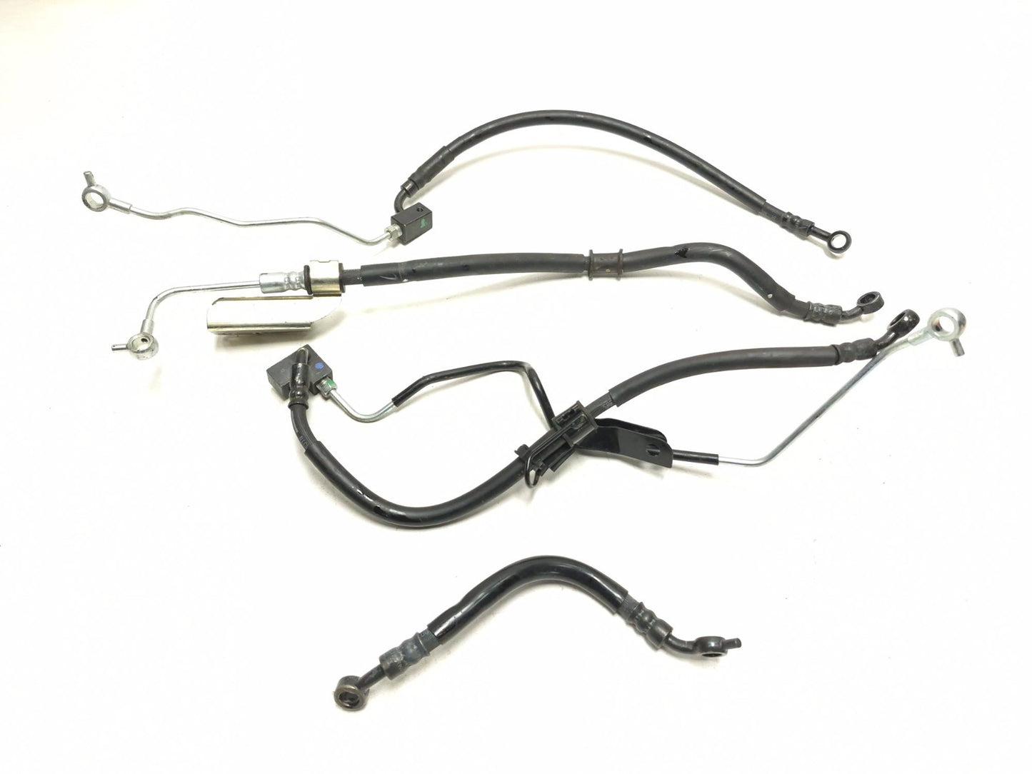 2017 Yamaha Yzf R3 ABS Brake Pipe Line Hose Front & Rear Set OEM