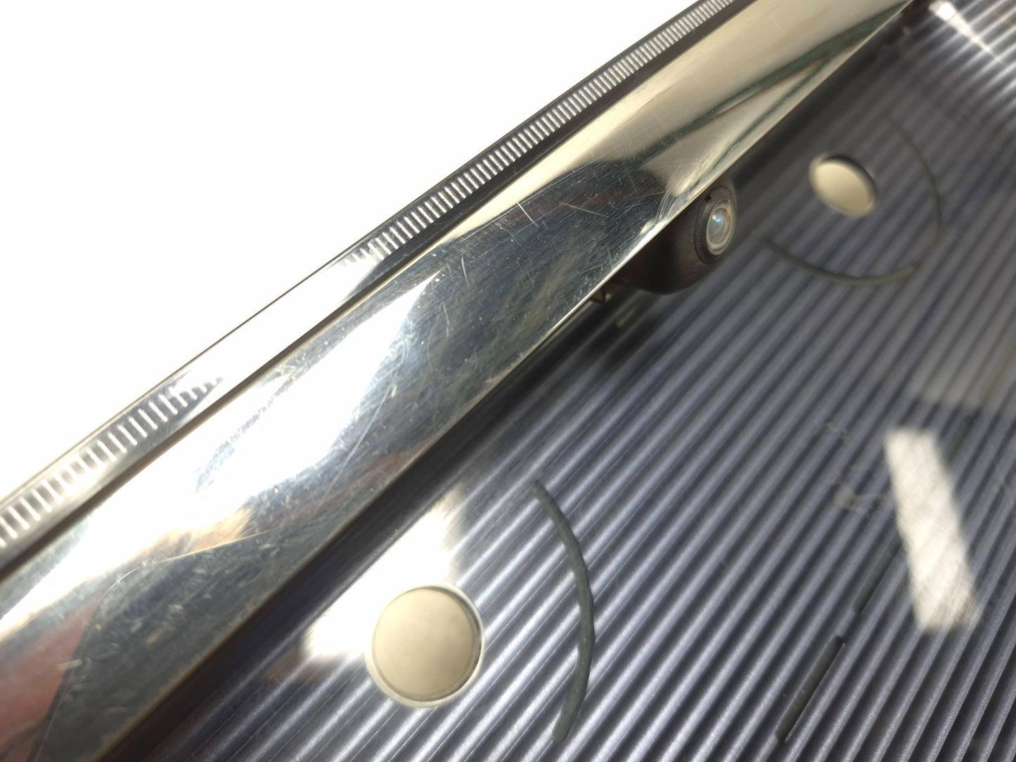 2008 Acura Tl Type-s Rear Trunk Lid License Light Plate Finish Panel Molding OEM