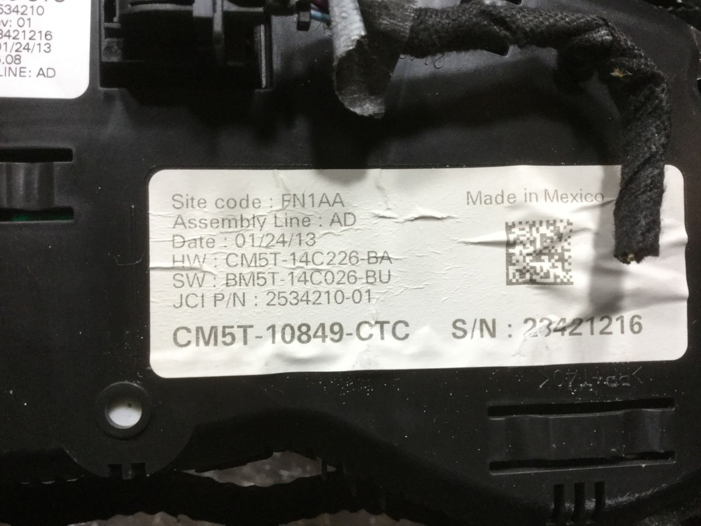 2013 Ford Focus Instrument Cluster Speedometer OEM