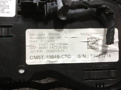 2013 Ford Focus Instrument Cluster Speedometer OEM