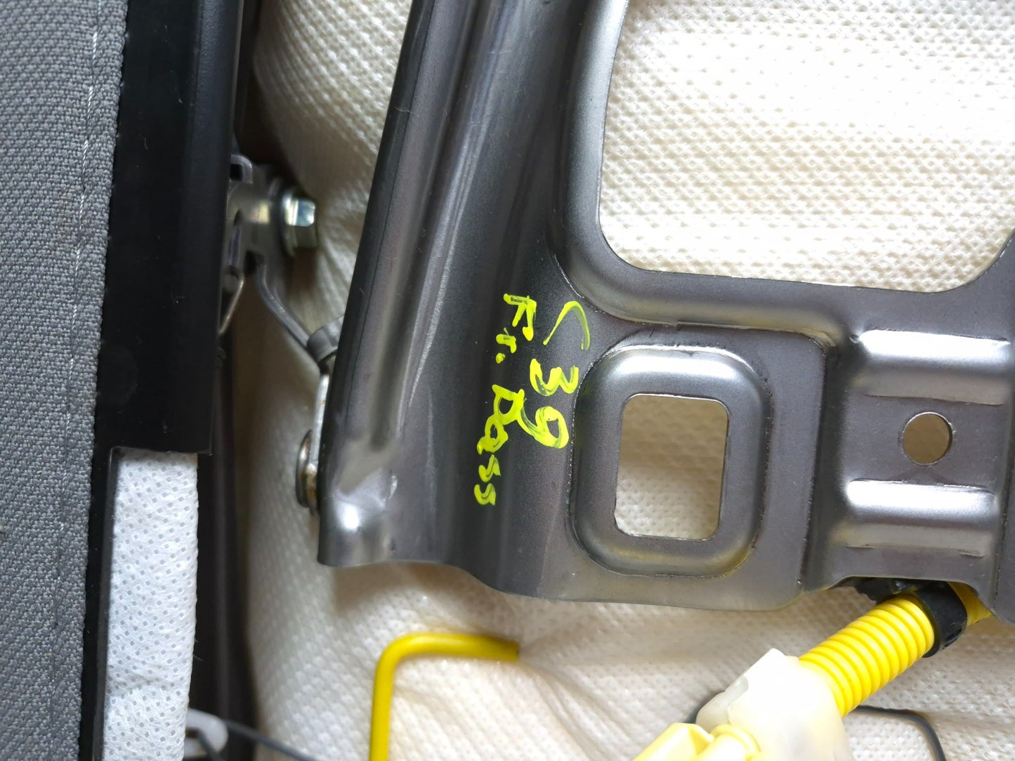 2014 Hyundai Accent Front Passenger Upper Seat Cushion Assembly OEM