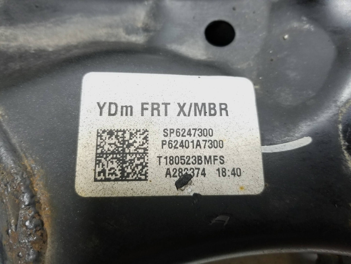 2018 Kia Forte Front Crossmember Subframe Cradle K Member OEM