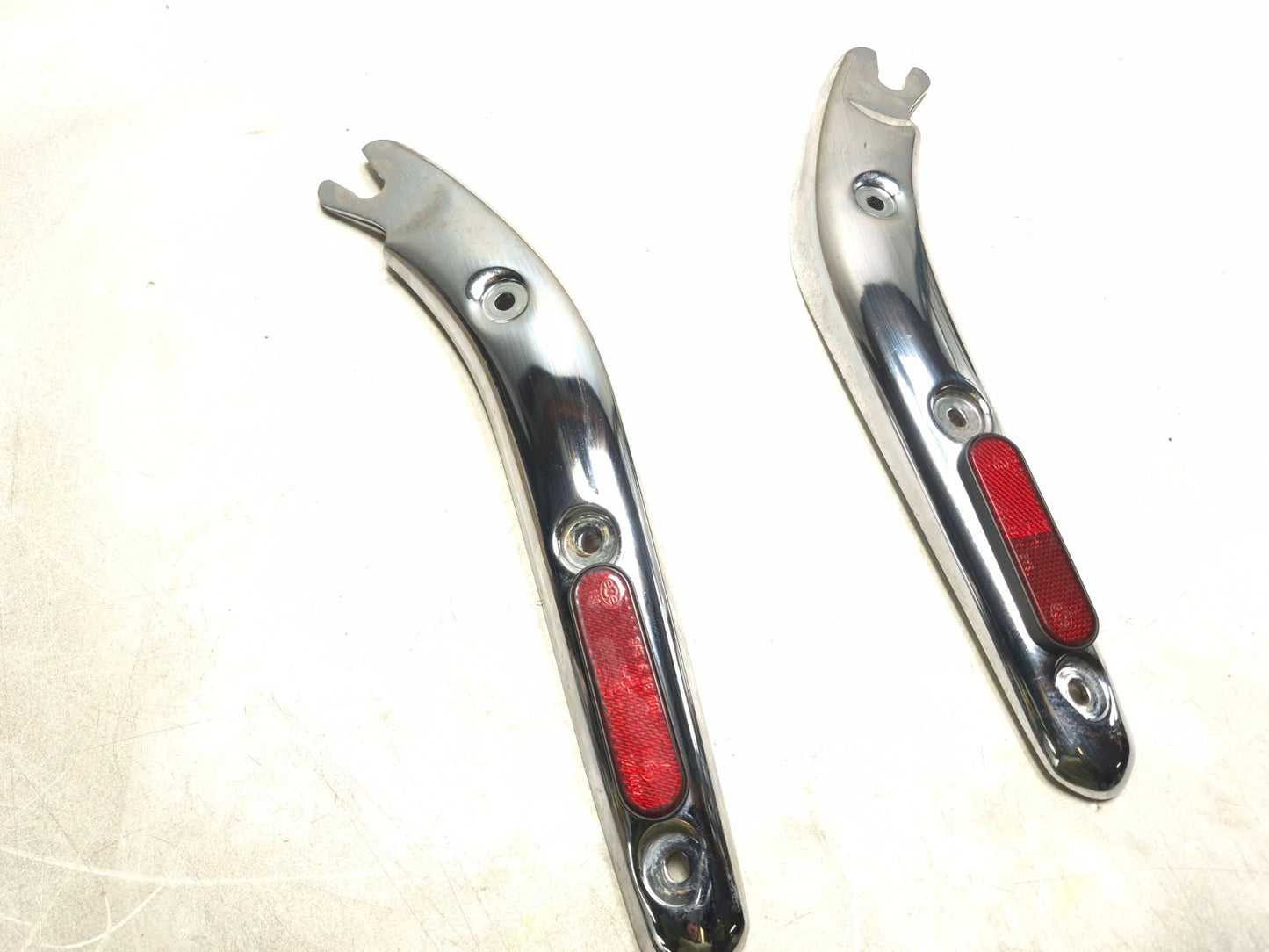 2014 Triumph America Rear Fender Mud Guard Bracket Mount Left & Right OEM