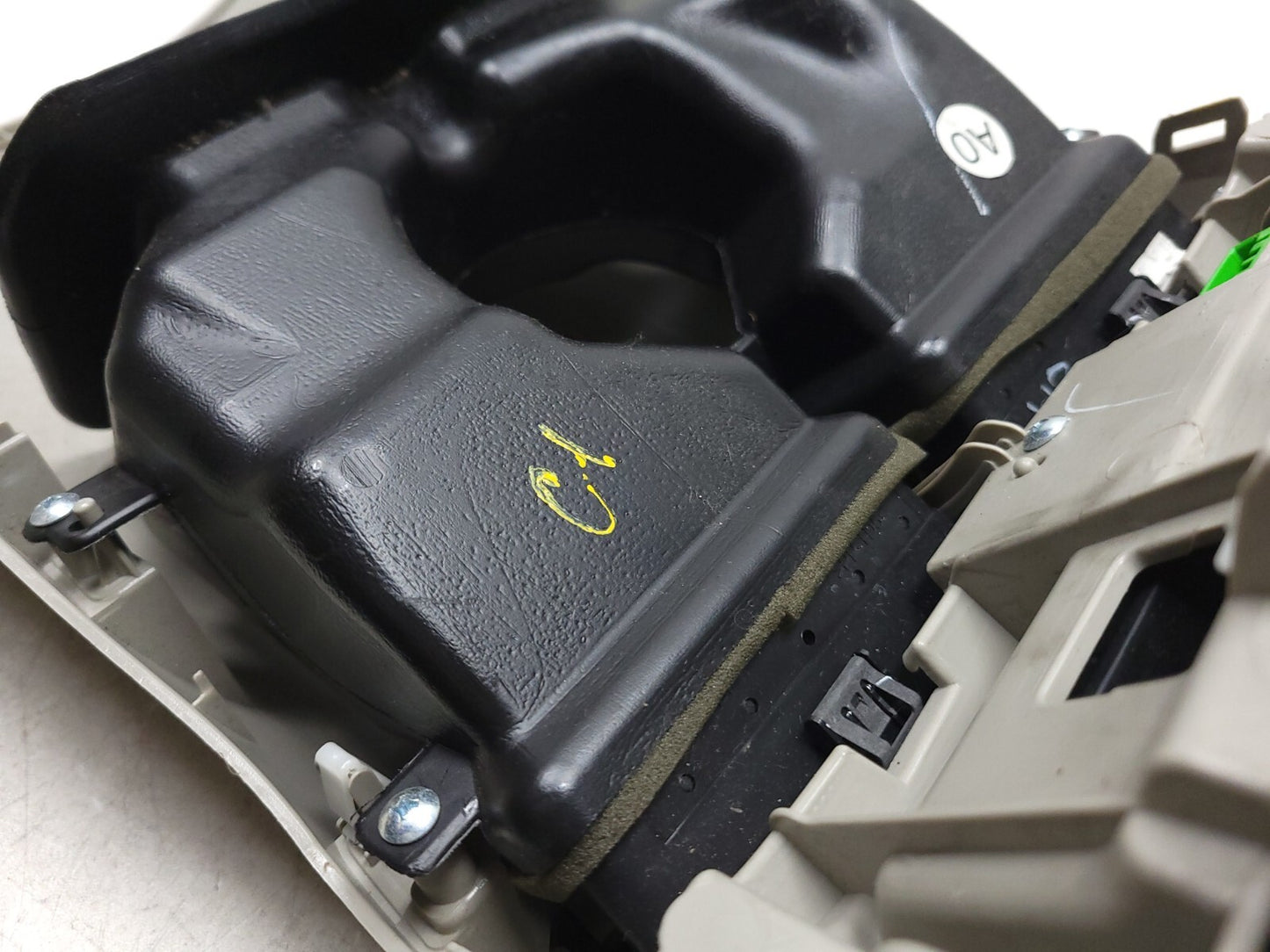 2007 - 2009 Acura Mdx Center Console Rear Trim Panel W/ Air Vent & Controls OEM