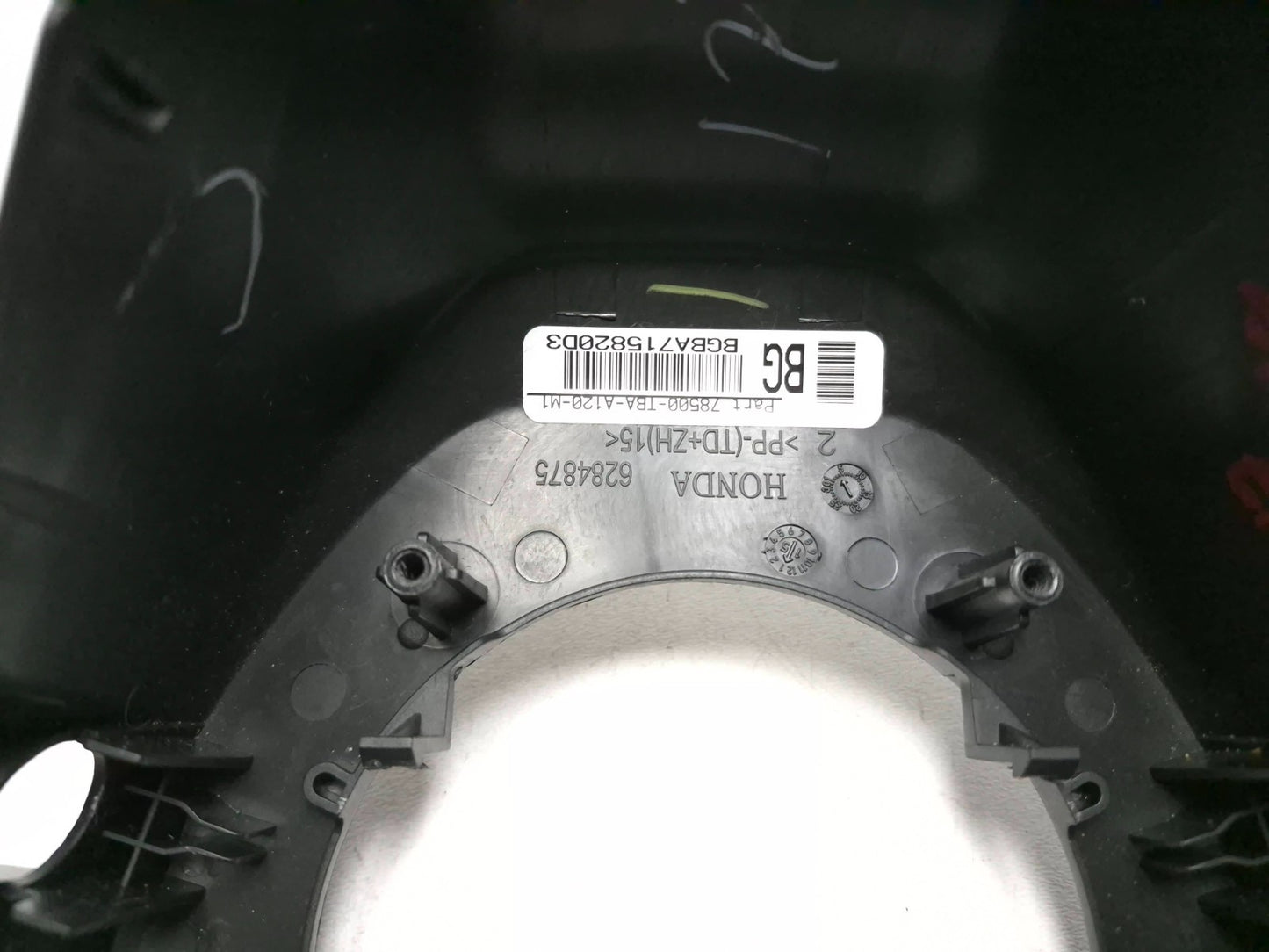 2017 Honda Civic Steering Wheel Back Cover Trim OEM