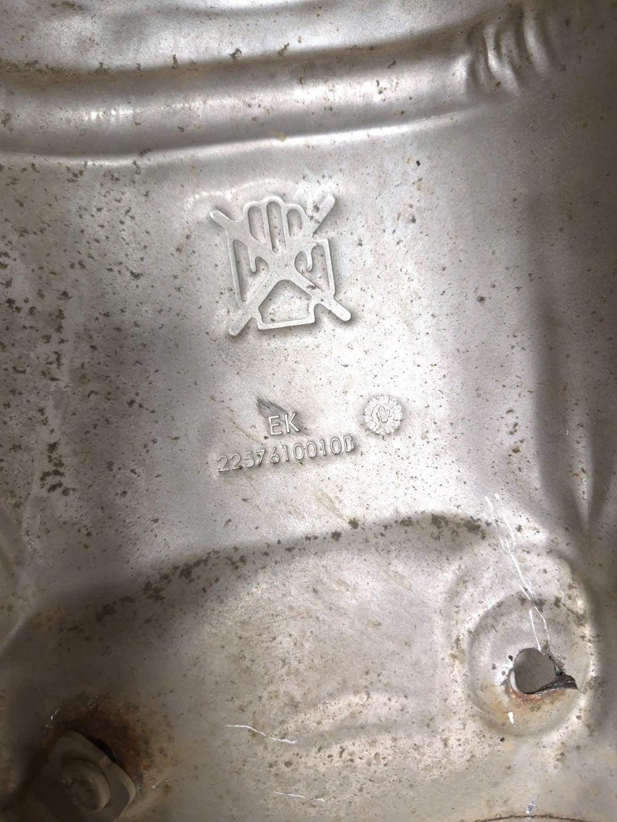2013 Fiat 500 Turbo Exhaust Heat Shield OEM