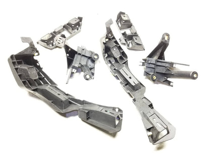 2013 Porsche Cayenne Rear Bumper Mount Bracket Right & Left 6pcs OEM