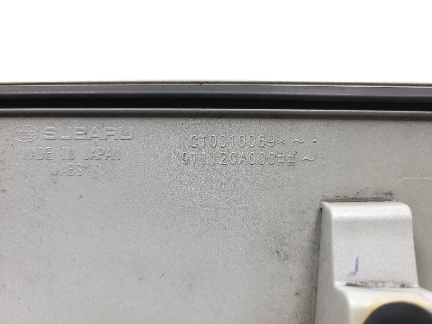 13 - 16 Scion Fr-s Frs Trunk License Plate Bar Trim 91112ca000 OEM