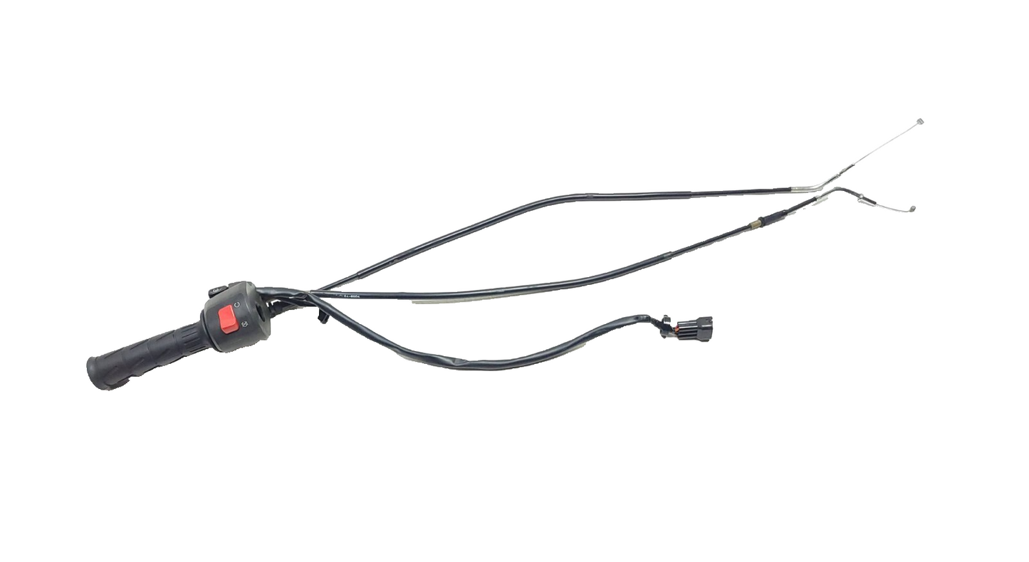 2006 - 2008 Kawasaki Ninja 650 Ex650 Right Handlebar Kill Switch & Throttle  OEM