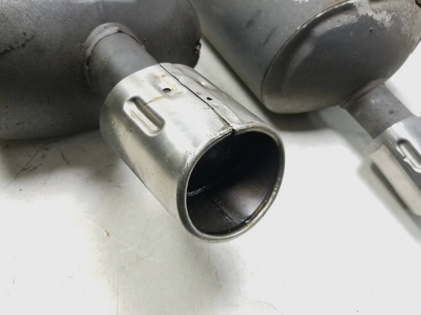 08-13 Infiniti G37 Rear Exhaust Muffler Pair OEM ***sedan***
