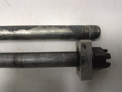 2005 Kawasaki Ninja Zx10r Rear Wheel Axle & Swingarm Bolt Pair OEM