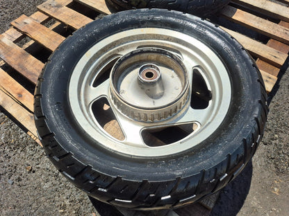 1997 Honda Magna Vf750 Front & Rear Wheel Rim OEM