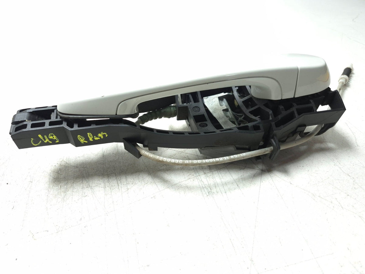 2013 BMW 328i F30 Rear Door Exterior Handle Right Passenger Side OEM