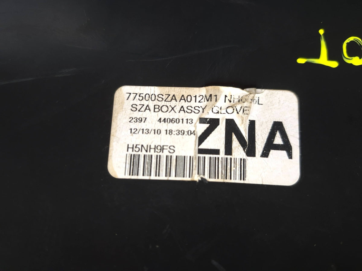 2010 Honda Pilot Dashboard Storage Glove Box 77500-sza-a02zc OEM