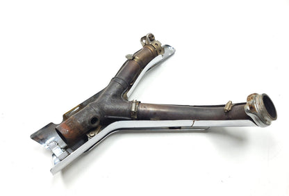 2007 Yamaha Xvs1300 V-star Exhaust Pipe Assy 3 Pcs OEM