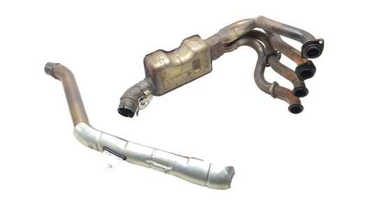 2007 Kawasaki Ninja Zx-6r Zx600 Exhaust Header Pipes Manifold OEM