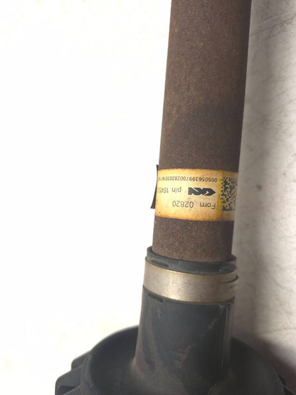 2024 Alfa Romeo Stelvio Axle Shaft Rear Passenger Side Right OEM