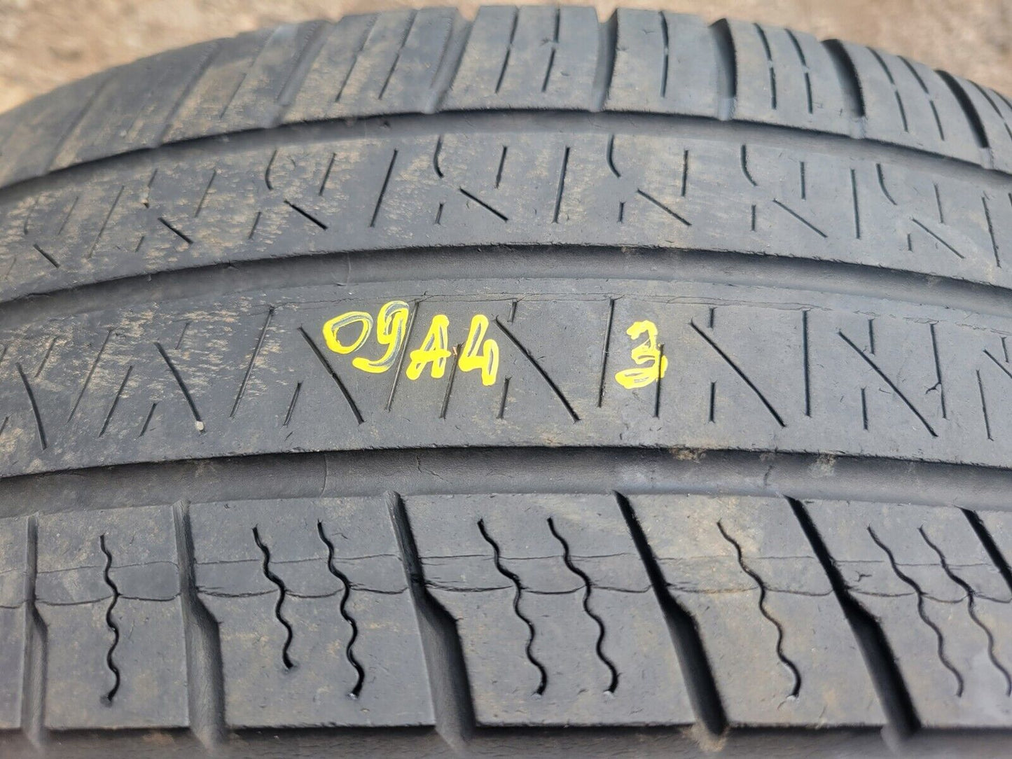 06-09 Audi A4 Wheel Rim W/ Tire Pirelli P Zero 245/45r17 Pair Two OEM