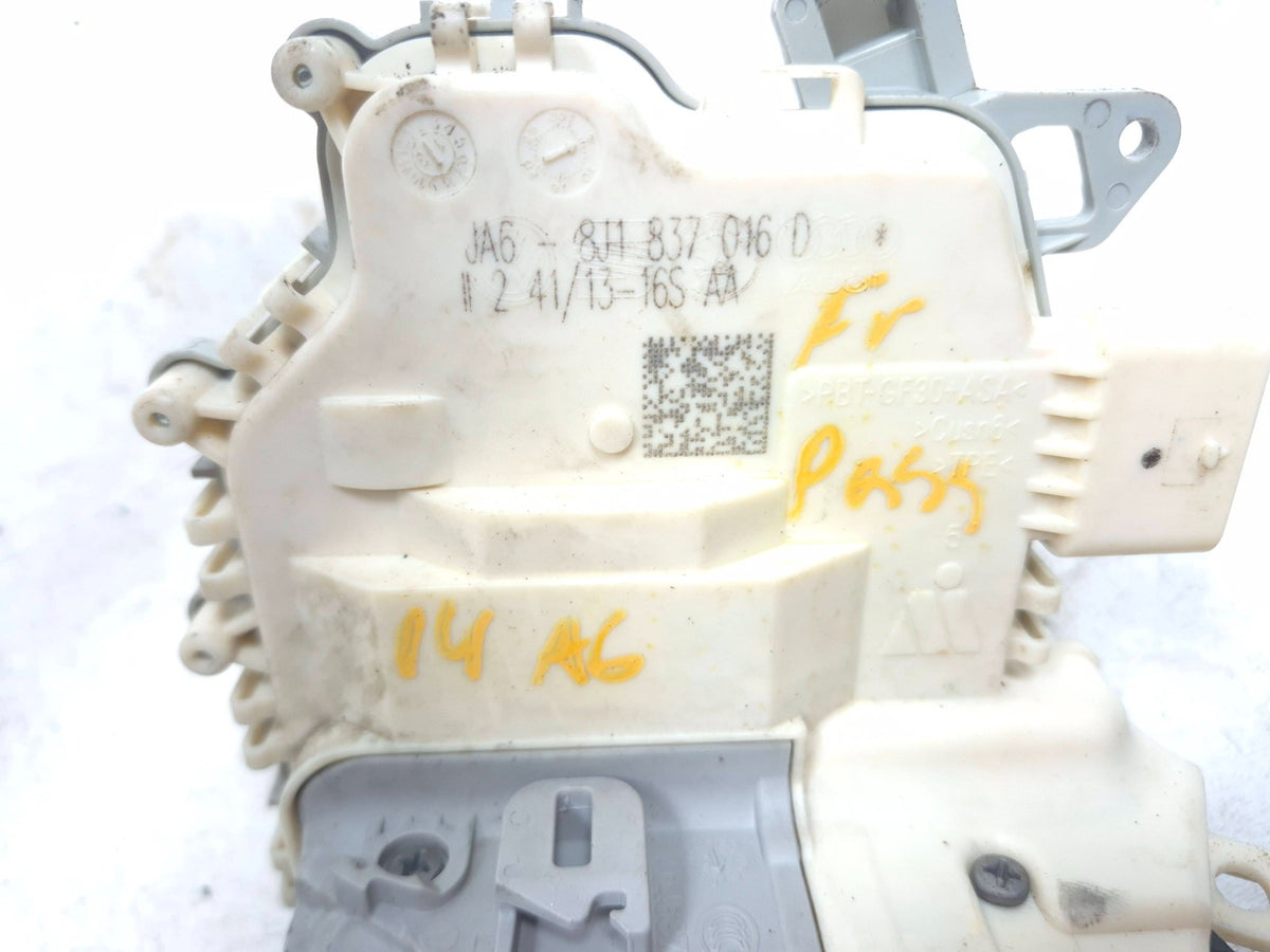 2014 Audi A6 Quattro 3.0 Front Door Lock Latch Actuator Passenger Side OEM