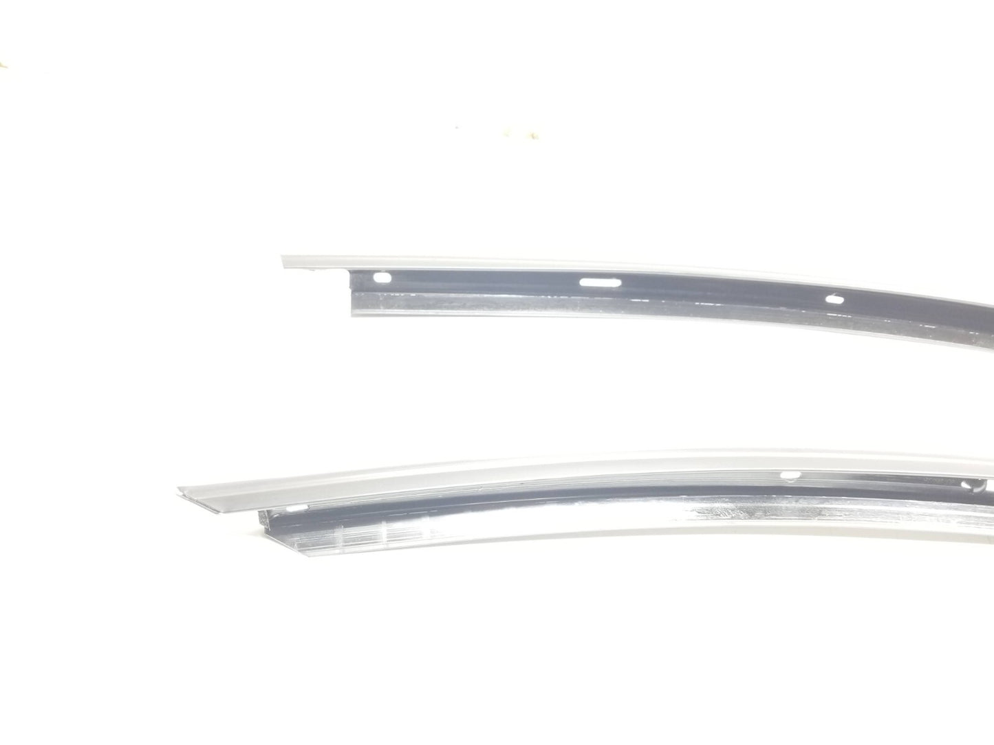 2016 Ford Mustang Coupe Front Roof Upper Molding Left & Right Pair OEM