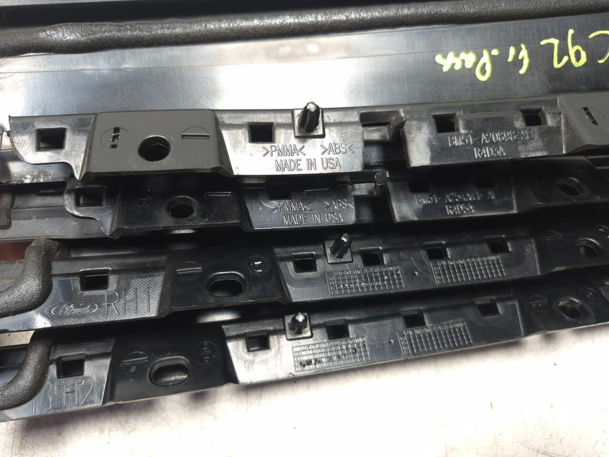 2013 Ford Focus St Door Pillar Applique Trim Molding 4 Pcs Cp9z-5820554-a OEM