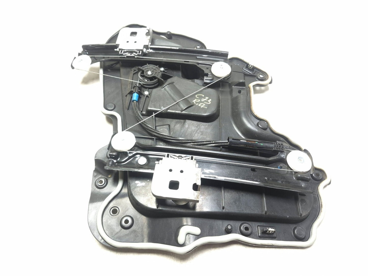 2019 Tesla Model 3 Rear Window Regulator Carrier W/ Motor Left Driver Side OEM