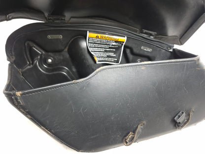 1998-2007 Harley Road King Classic Leather Saddlebag Left & Right OEM