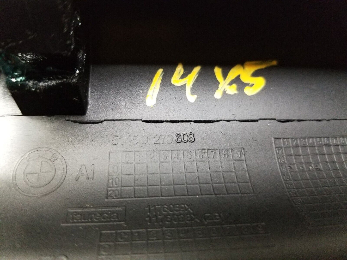 14-18 BMW X5 F15 Front Dash Storage Bin Tray Driver Side OEM 89k Miles✅