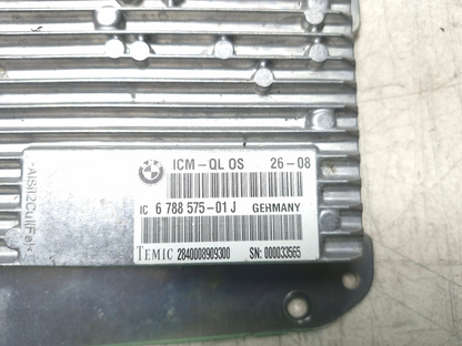 2008 BMW X6 Icm Integrated Chassis Management Module OEM 6788575