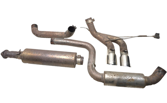 2014 Ford Focus Exhaust Ecoboost St Cat Back W/ Muffler 3" ✅