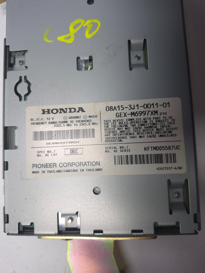 2014 Honda Cr-z Xm Satellite Radio Receiver Module Unit OEM