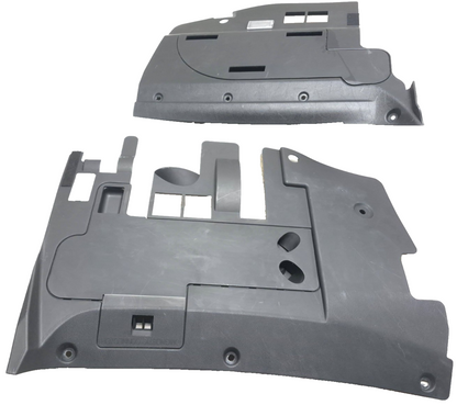 2007 Saab 9-5 Aero Front Lower Dashboard Kick Trim Panel 2pcs OEM
