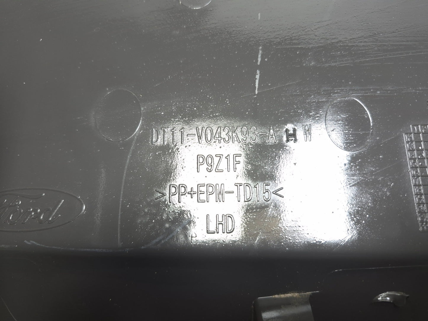 2016 Ford Transit Connect Dash Lower Cover Trim & Headlight Switch OEM