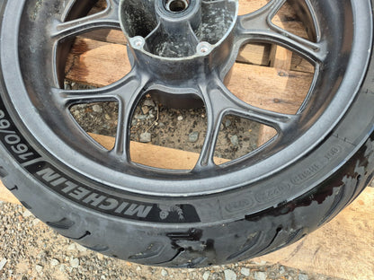 2012 Honda Nc700x Wheel Rim & Tire Front & Rear *straight* OEM