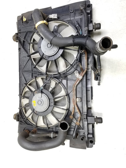 2011 Scion Xb Engine Radiator W/ Dual Cooling Fan Assy OEM