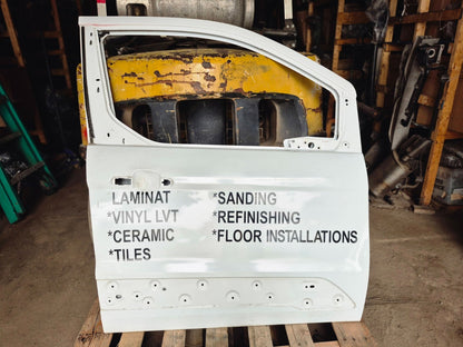 2016 Ford Transit Connect Front Door Shell Right Passenger Side OEM